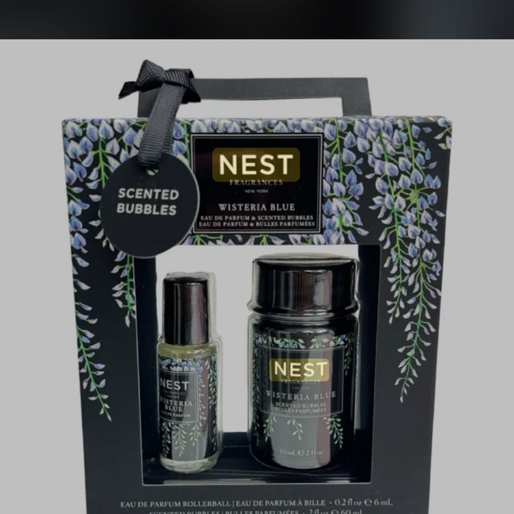 NEST Fragrances Wisteria Blue Bubbles and FragranceSet